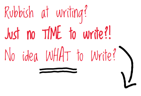Rubbish at writing, no idea what to write